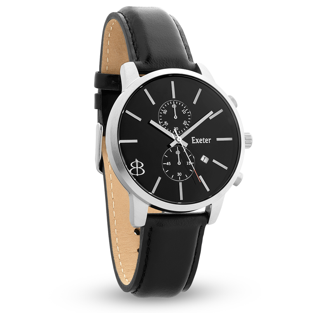 The Exeter | Black & Silver